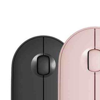 logitech 罗技 Pebble 2.4G蓝牙 优联 双模无线鼠标 1000DPI 石墨黑