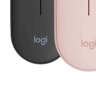 logitech 罗技 Pebble 2.4G蓝牙 优联 双模无线鼠标 1000DPI 石墨黑