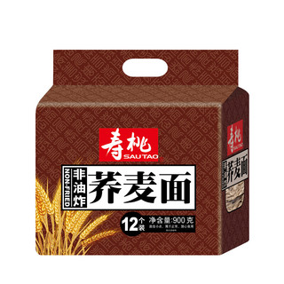 SAU TAO 寿桃牌 非油炸荞麦面 900g