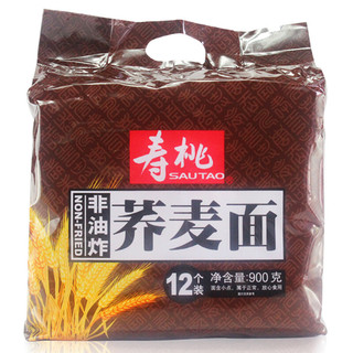 SAU TAO 寿桃牌 非油炸荞麦面 900g