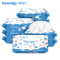 DR.ROOS 袋鼠医生 婴儿手口湿巾 80抽*5包