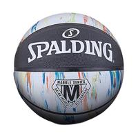 SPALDING 斯伯丁 大理石印花系列 橡胶篮球 84-404Y