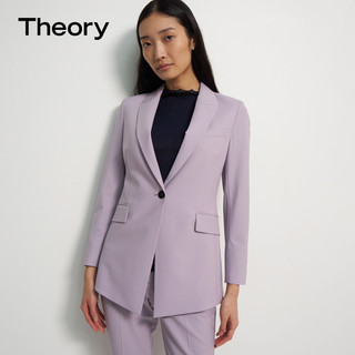 Theory 女装 明星同款 羊毛混纺修身西装 H0101113