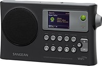 SANGEAN 山进 WFR-28 网络收音机、FM-RBDS、USB、网络音乐播放器彩色显示数字接收器