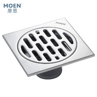 MOEN 摩恩 3955 自动密封四防防臭地漏 铜镀铬镜面 厨房浴室专用