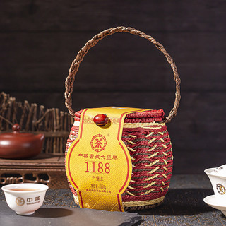 中茶 Chinatea 中茶 窖藏黑茶一级1188箩筐装 250g