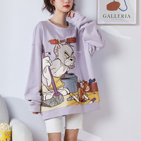 TONLION 唐狮 猫和老鼠 女士圆领卫衣 626320025038