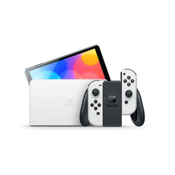 Nintendo 任天堂 日版 Switch OLED款 游戏主机 白色/红蓝