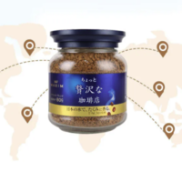 AGF 日本进口agf咖啡美式黑咖啡无蔗糖速溶冻干咖啡粉80g/瓶