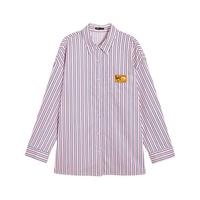 HSTYLE 韩都衣舍 女士长袖衬衫 FFR0014 粉色 S