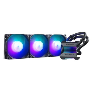 PHANTEKS 追风者 冰灵 M25 ARGB 360mm 一体式水冷散热器 黑色