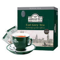 AHMAD 亚曼 伯爵红茶100包 原装进口茶叶 经典英式袋泡红茶包