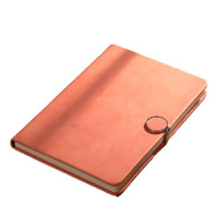 Muulee 木雷 600-BJB 纸质笔记本 A5 圆扣款 粉色 单本装
