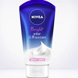 NIVEA 妮维雅 云柔盈泡洁面乳 盈亮型 100ml