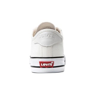 Levi's 李维斯 男女款低帮帆布鞋 LHENCMA0 白色 37