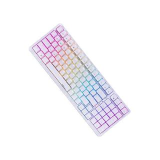 RK98 100键 2.4G蓝牙 多模无线机械键盘 白色 国产红轴 RGB