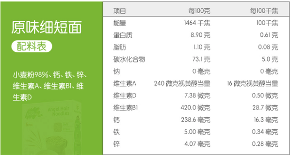 LittleFreddie 小皮 婴幼儿细软面条 原味 180g