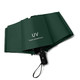 绿盒子 全自动雨伞 大号折叠雨伞女黑胶太阳伞 墨绿