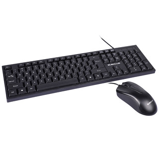 大水牛（BUBALUS）C2有线键盘鼠标套装家用办公台式电脑笔记本键鼠USB口 C2