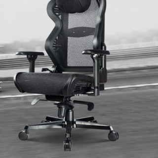 DXRACER 迪锐克斯 AIR 电竞网椅 魔幻黑