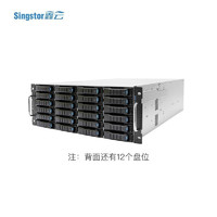 鑫云（Singstor）SS200P-36R高性能36盘位光纤共享磁盘阵列 音视频制作高速网络存储