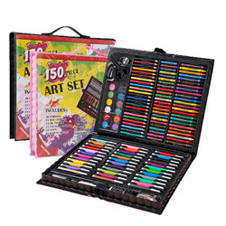 YueLeDuo 悦乐朵 儿童150件套绘画套装水彩笔油画棒蜡笔美术画笔画画工具手工涂鸦文具用品玩具3-6-12岁