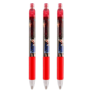 AIHAO 爱好 9546 自动铅笔 名侦探柯南联名款 红色 0.5mm 3支装