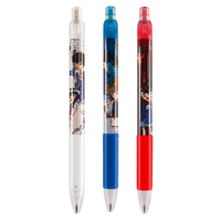 AIHAO 爱好 9546 自动铅笔 名侦探柯南联名款 白色1红色1蓝色1 0.7mm 3支装