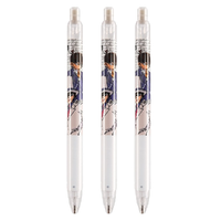 AIHAO 爱好 9546 自动铅笔 名侦探柯南联名款 白色 0.5mm 3支装