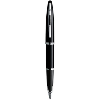 WATERMAN 威迪文 Carène Black Sea 钢笔 F尖 黑色 海韵