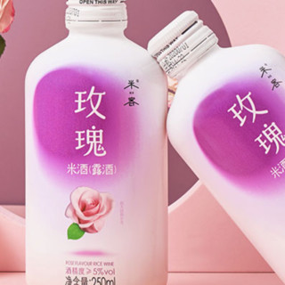 MIK 米客 玫瑰米酒 250ml