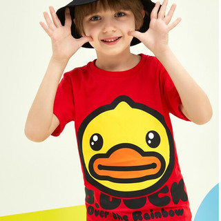 B.Duck BF220A1922 儿童短袖T恤 红色 150cm