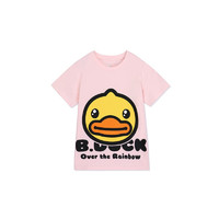 B.Duck BF220A1922 儿童短袖T恤 粉色 160cm