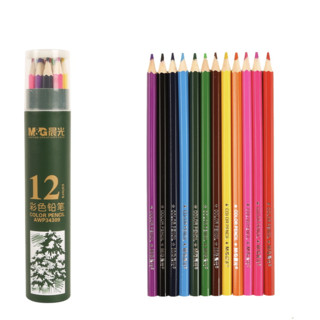 M&G 晨光 AWP34309 油性彩色铅笔 12色
