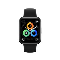 MEIZU 魅族 M007W eSIM智能手表 46mm 黑色 墨岩橡胶表带（血氧）