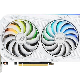 ASUS 华硕 STRIX-GeForce RTX 3070-O8G-WHITE-V2 LHR版 显卡 8GB 白色