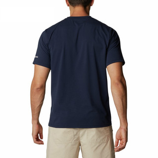 Columbia哥伦比亚户外22春夏男子吸湿防紫外线圆领短袖T恤AE0806