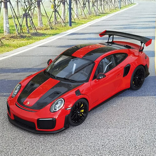 AUTOart 奥图亚 1:18 保时捷911 (991.2) GT2 RS 汽车模型 78172 黄色