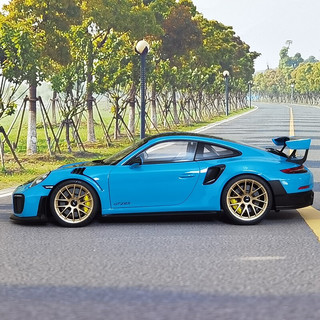 AUTOart 奥图亚 1:18 保时捷911 (991.2) GT2 RS 汽车模型 78172 黄色