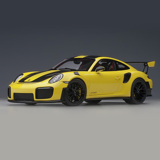 AUTOart 奥图亚 1:18 保时捷911 (991.2) GT2 RS 汽车模型 78172 黄色