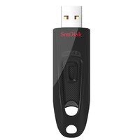 SanDisk 闪迪 cz48 USB 3.0 U盘 黑色 16GB USB-A