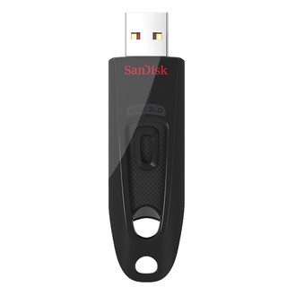 SanDisk 闪迪 cz48 USB 3.0 U盘 黑色 16GB USB-A