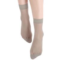 BONAS 宝娜斯 女士短筒袜套装 dy2027 丝滑款 20双装 灰色