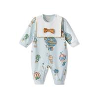 EMXEE 嫚熙 森呼吸系列 MX486213928 婴儿对襟连身衣