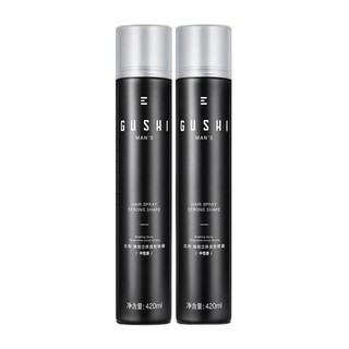 gushi 古势 男士强劲立体造型喷雾 中性香 420ml*3