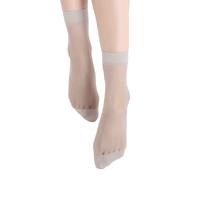 BONAS 宝娜斯 女士短筒袜套装 dy2027 防勾款 30双装 灰色