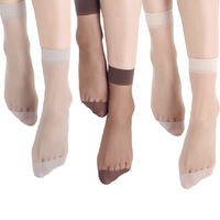 BONAS 宝娜斯 女士短筒袜套装 dy2027 丝滑款 30双装(肤色*10+灰色*10+咖色*10)