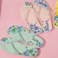 N·T·G 鲜花系列   女士浴室拖鞋