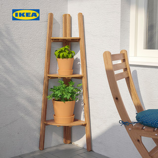 Ikea宜家askholmen阿霍蒙植物架三角置物架花架书架收纳 报价价格评测怎么样 什么值得买