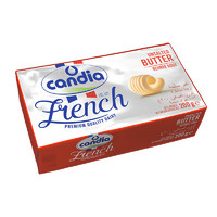 candia肯迪雅淡味黄油200g 法国进口发酵面包动物性烘焙原料